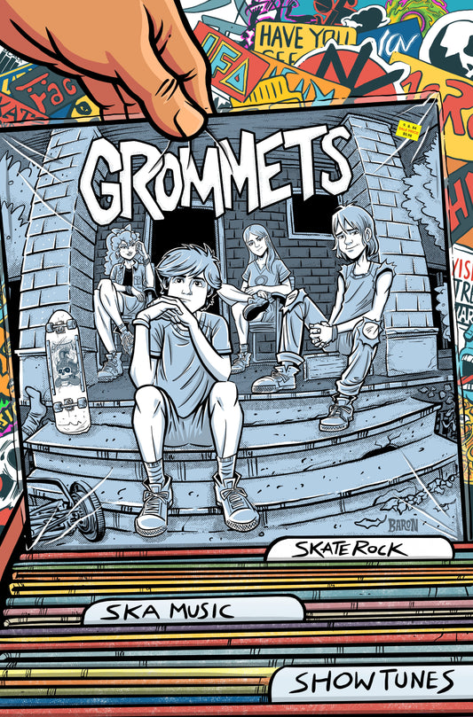 Grommets #4 Rcade Comics Exclusive Minor Threat Homage by Tim Baron