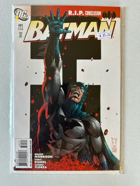 681 Comic Numbers DC Comics Batman #681 – The Rcade Comics