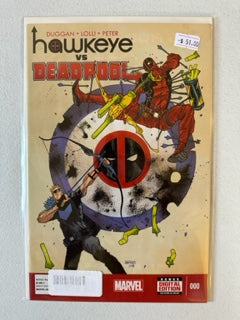 Marvel Comics Hawkeye vs Deadpool #0