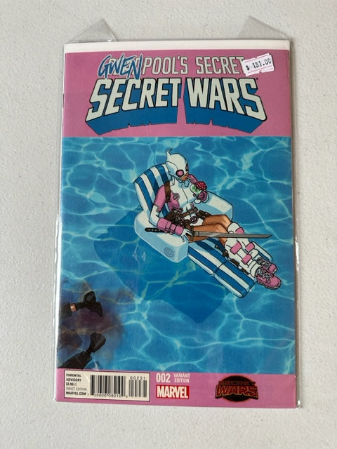 Marvel Comics DeadPool's Secret Secret Wars #2,
