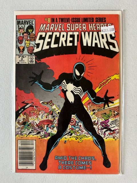 Marvel Comics Marvel Super Heroes Secret Wars #8 Origin of the Black Symbiote