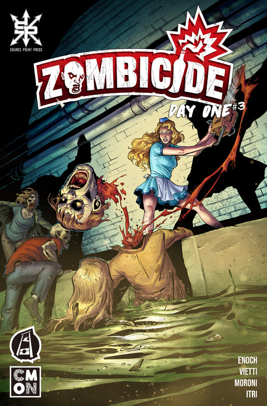 ZOMBICIDE DAY ONE #3 (OF 4) CVR A FABIO BABICH & TAREK MOUTRAN (MR)