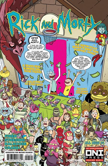 RICK AND MORTY #1 CVR B MARC ELLERBY VAR (MR)