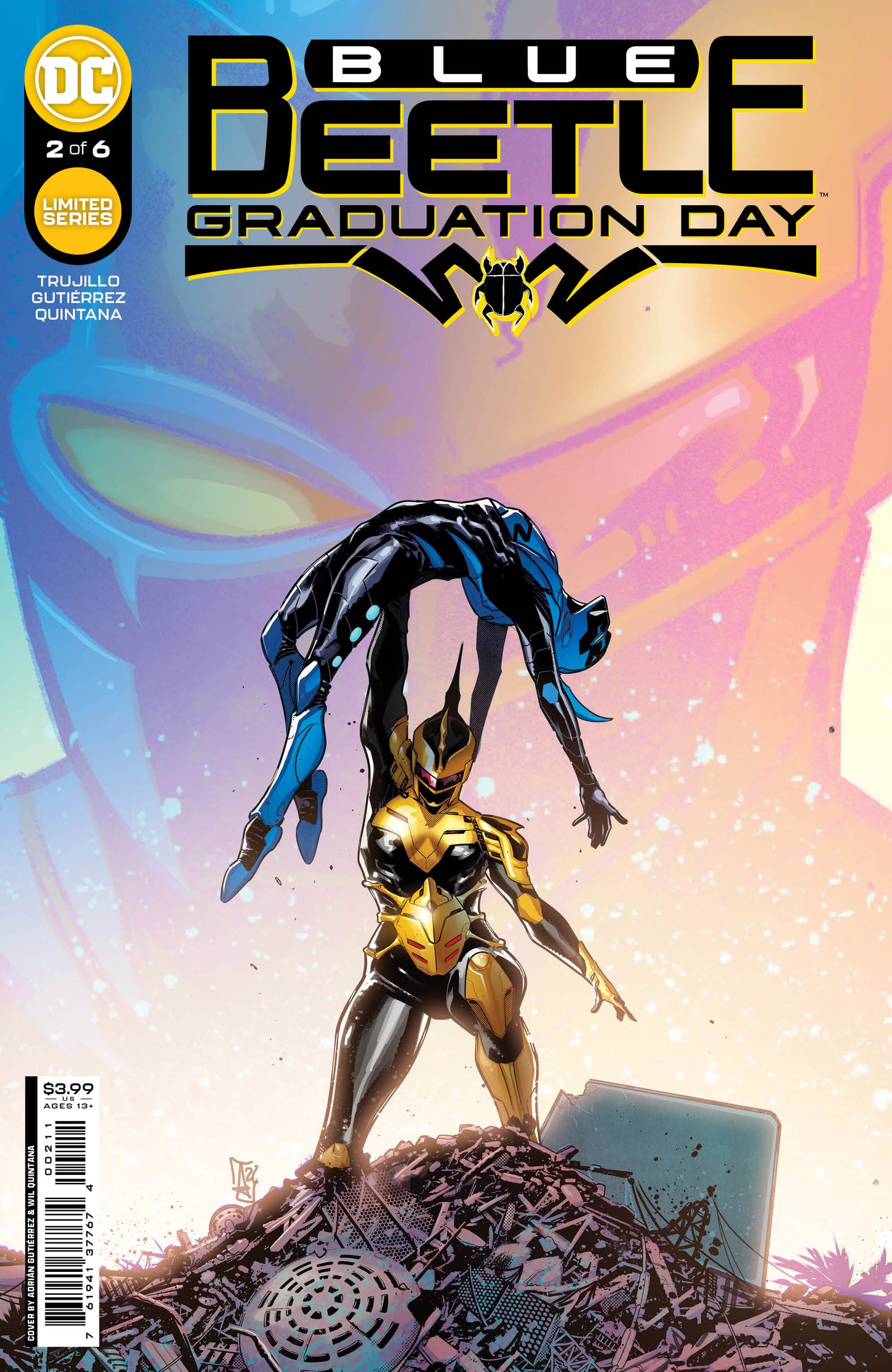 BLUE BEETLE GRADUATION DAY #2 (OF 6) CVR A ADRIAN GUTIERREZ