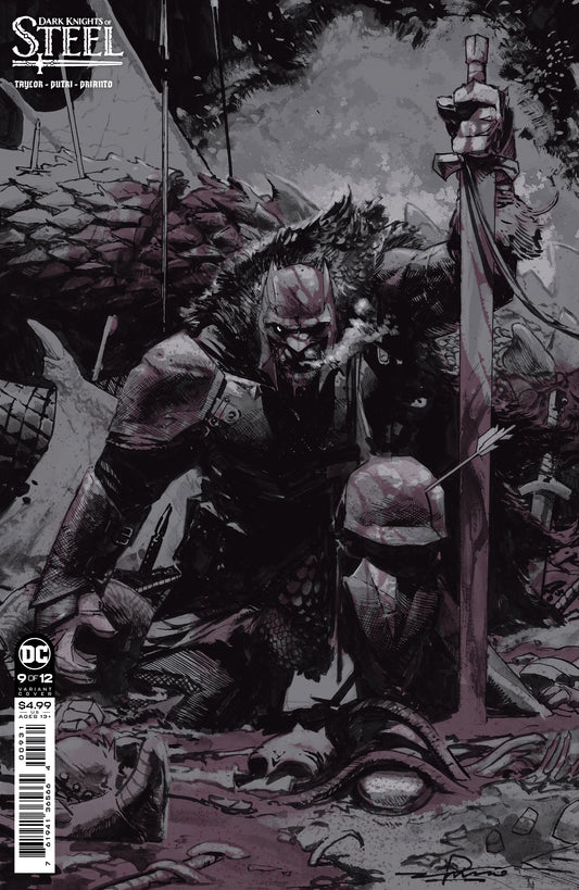 DARK KNIGHTS OF STEEL #9 (OF 12) CVR B GERARDO ZAFFINO CARD STOCK VAR