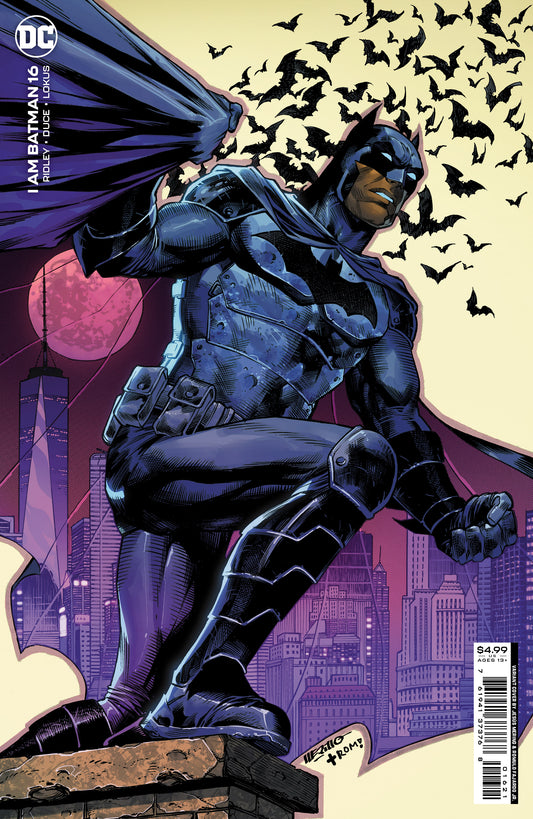 I AM BATMAN #16 CVR B JESUS MERINO CARD STOCK VAR