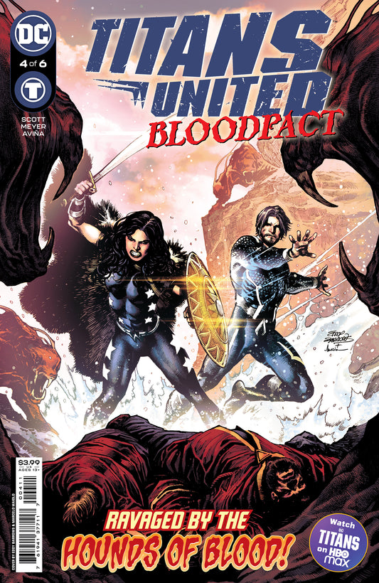 TITANS UNITED BLOODPACT #4 (OF 6) CVR A EDDY BARROWS