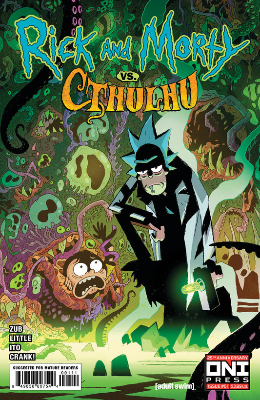 RICK AND MORTY VS CTHULHU #1 (OF 4) CVR A TROY LITTLE (MR)