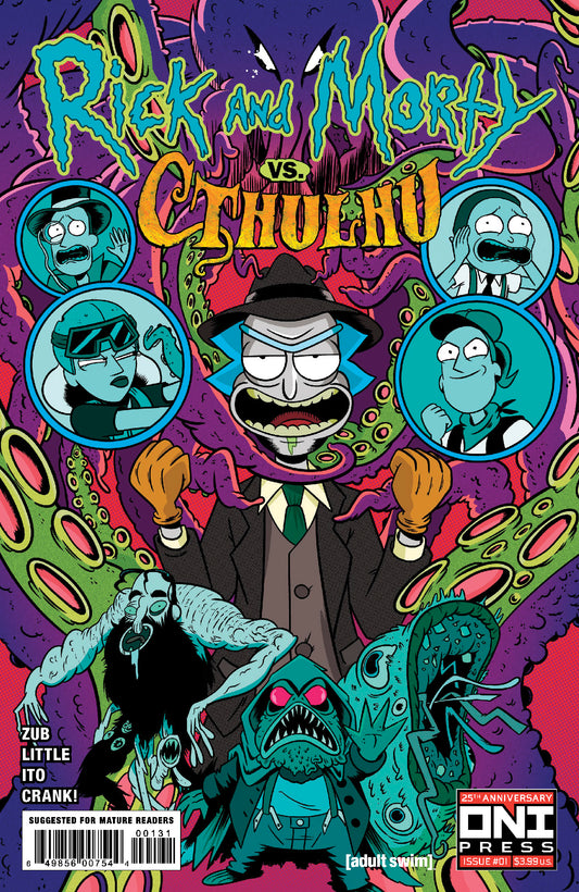 RICK AND MORTY VS CTHULHU #1 (OF 4) CVR C MARC ELLERBY VAR (MR)