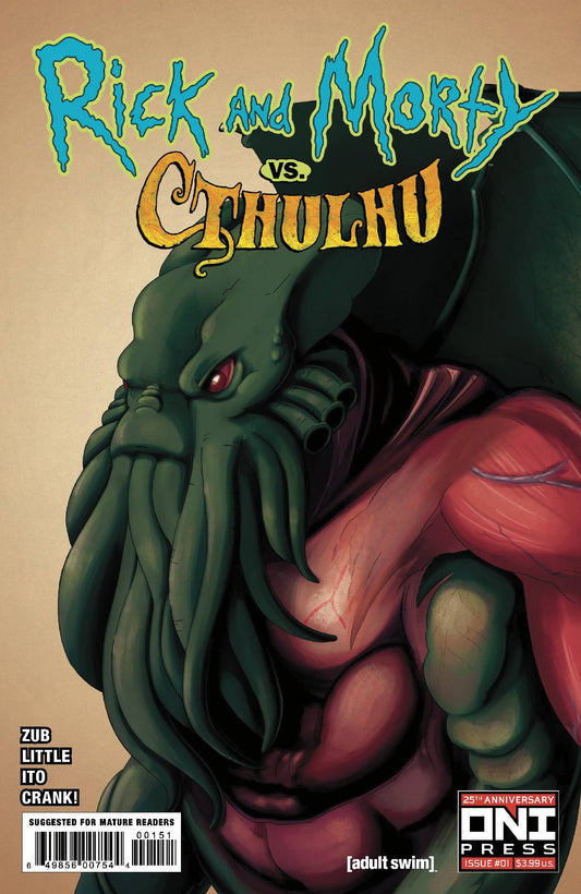 RICK AND MORTY VS CTHULHU #1 (OF 4) CVR E JULIETA COLAS VAR (MR)