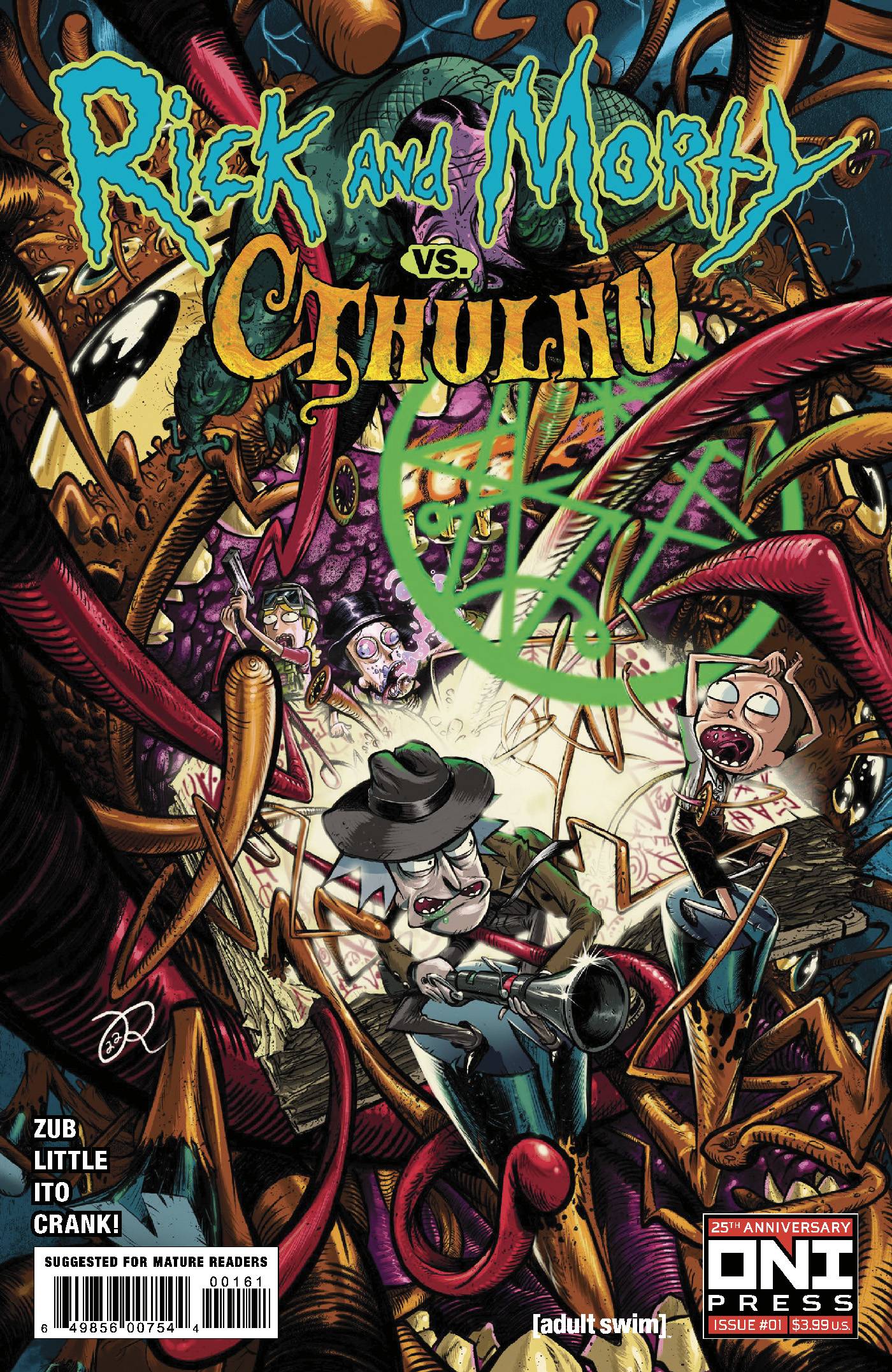 RICK AND MORTY VS CTHULHU #1 (OF 4) CVR F RYAN LEE VAR (MR)