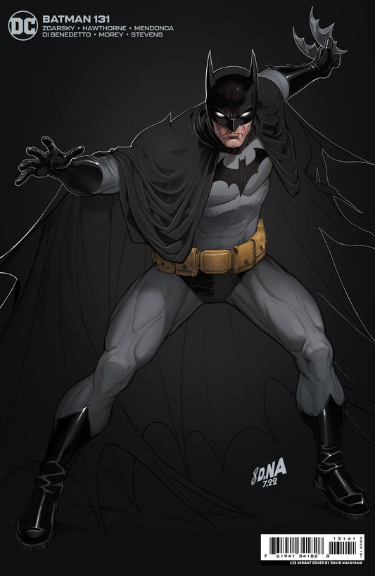 BATMAN #131 CVR E INC 1:25 DAVID NAKAYAMA CARD STOCK VAR