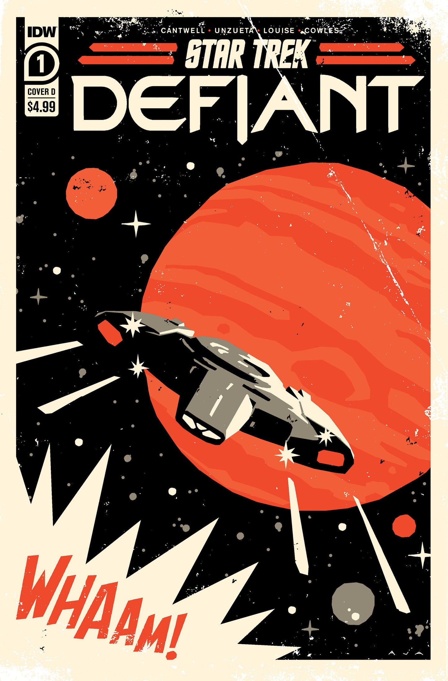 Star Trek: Defiant #1 Variant D (Aja)