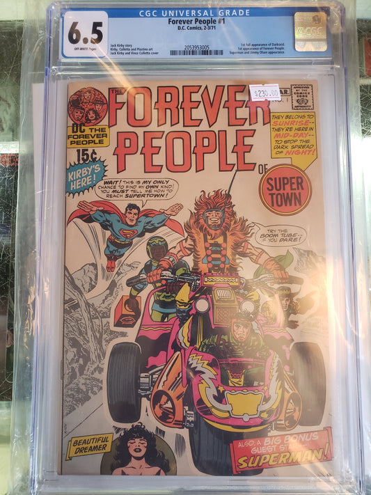 CGC 6.5 Forever People #1 (First Darkseid)