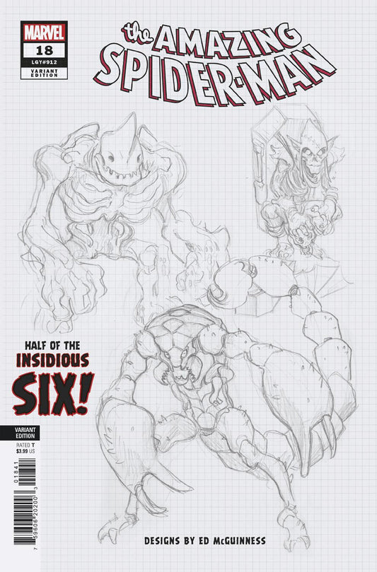 AMAZING SPIDER-MAN 18 MCGUINNESS DESIGN VARIANT [DWB]