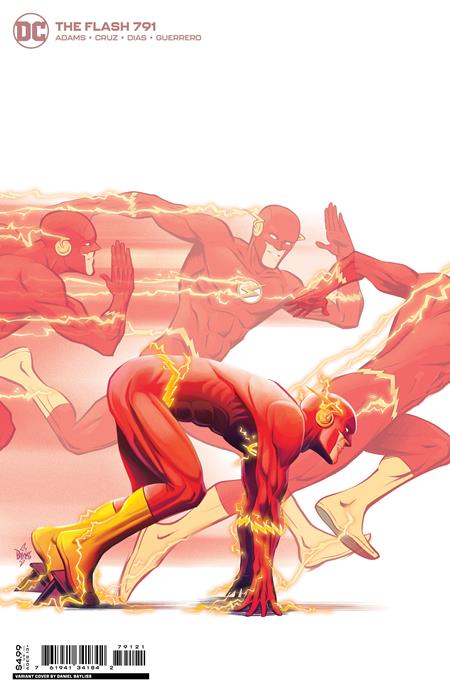 FLASH #791 CVR B DANIEL BAYLISS CARD STOCK VAR (ONE-MINUTE WAR)
