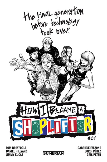 HOW I BECAME A SHOPLIFTER #1 (OF 3) CVR F INC 1:10 SERGI DOMENECH VAR (MR)