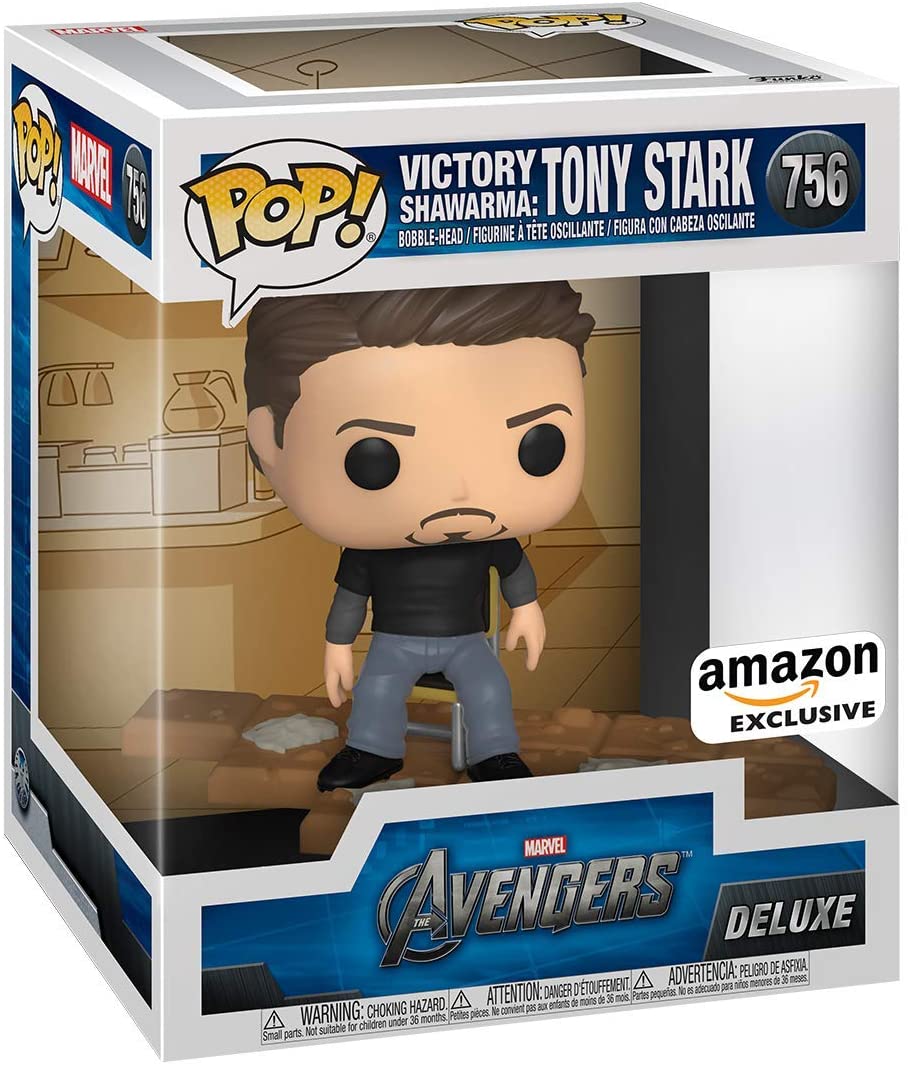 Funko POP! Deluxe, Marvel: Avengers Victory Shawarma Series - Tony Stark (Iron Man)