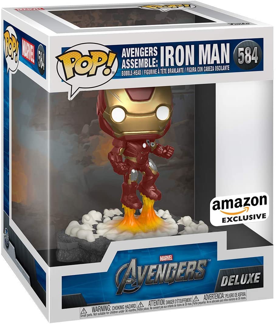 Funko Pop! Deluxe, Marvel: Avengers Assemble Series - Iron Man