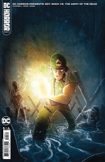 DC HORROR PRESENTS SGT ROCK VS THE ARMY OF THE DEAD #5 (OF 6) CVR C INC 1:25 BEN TEMPLESMITH CARD STOCK VAR (MR)