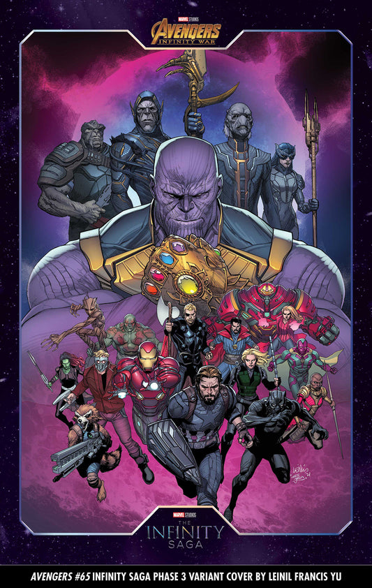 AVENGERS 65 YU INFINITY SAGA PHASE 3 VARIANT