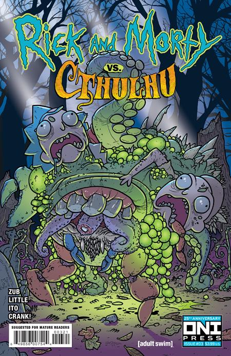 RICK AND MORTY VS CTHULHU #3 (OF 4) CVR B ZANDER CANNON VAR (MR)