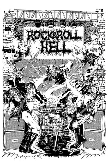 ROCK & ROLL HELL (ONE SHOT) CVR C GREGORIO DI ANGILLA VAR