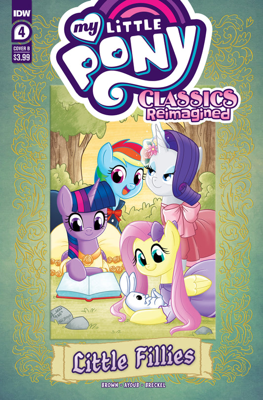 My Little Pony: Classics Reimagined--Little Fillies #4 Variant B (Garbowska)