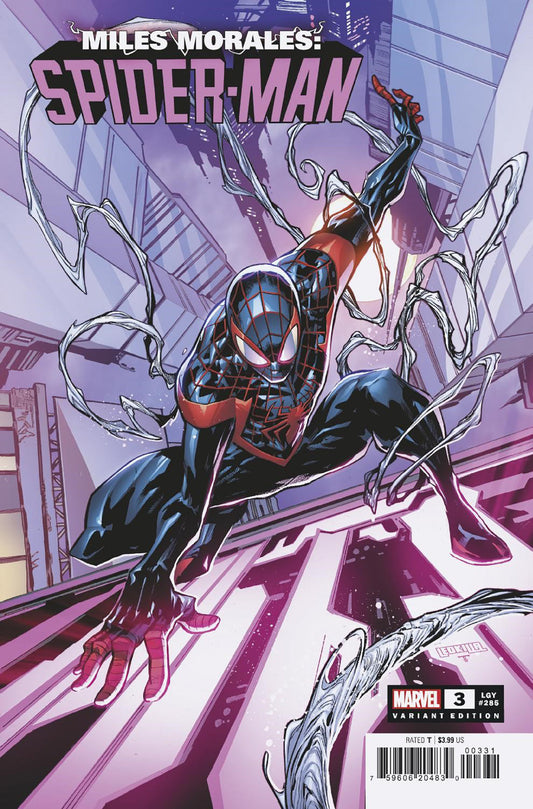 MILES MORALES: SPIDER-MAN 3 LASHLEY VARIANT