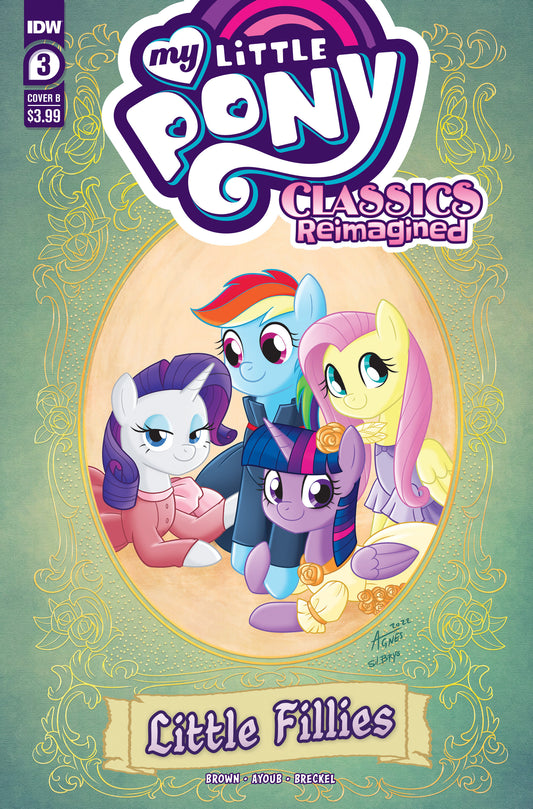 My Little Pony: Classics Reimagined-- Little Fillies #3 Variant B (Garbowska)