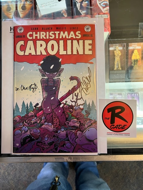 Christmas Caroline Annual #1 signed