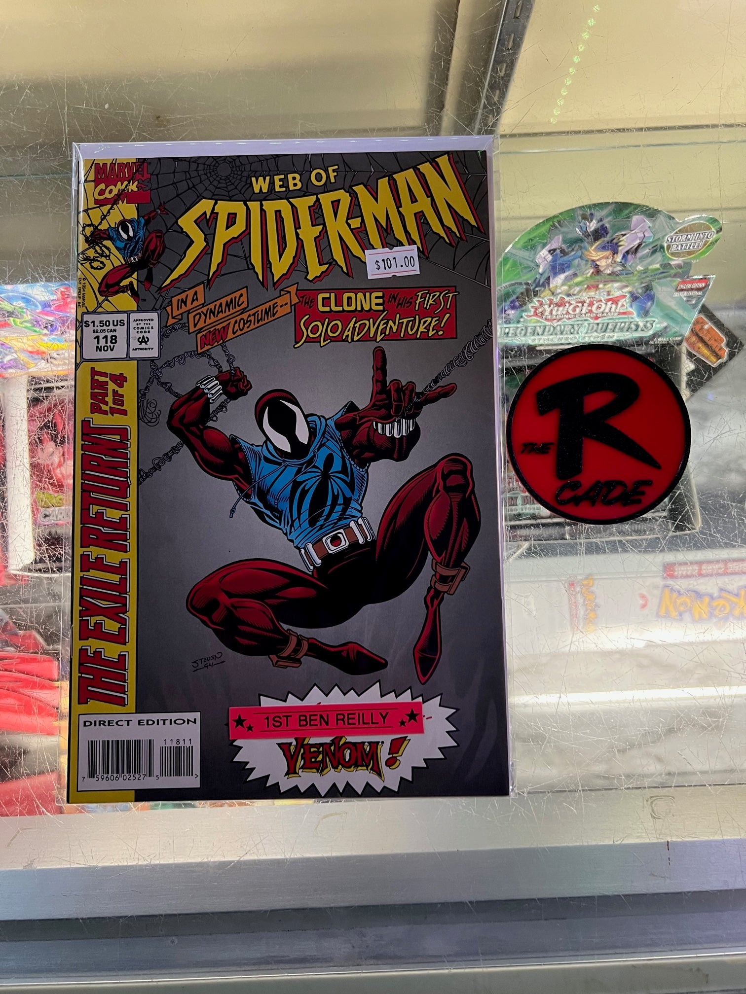 Web of Spider-Man #118 deals 1st Scarlet Spider