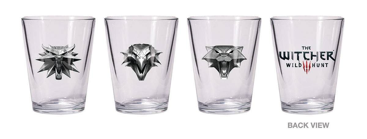 WITCHER SHOT GLASS SET (JUL160210) (C: 1-0-0)