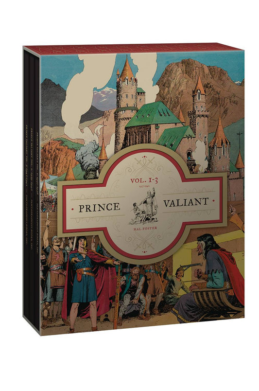 PRINCE VALIANT HC BOX SET VOL 01-03 1937-1942 (SEP171630)