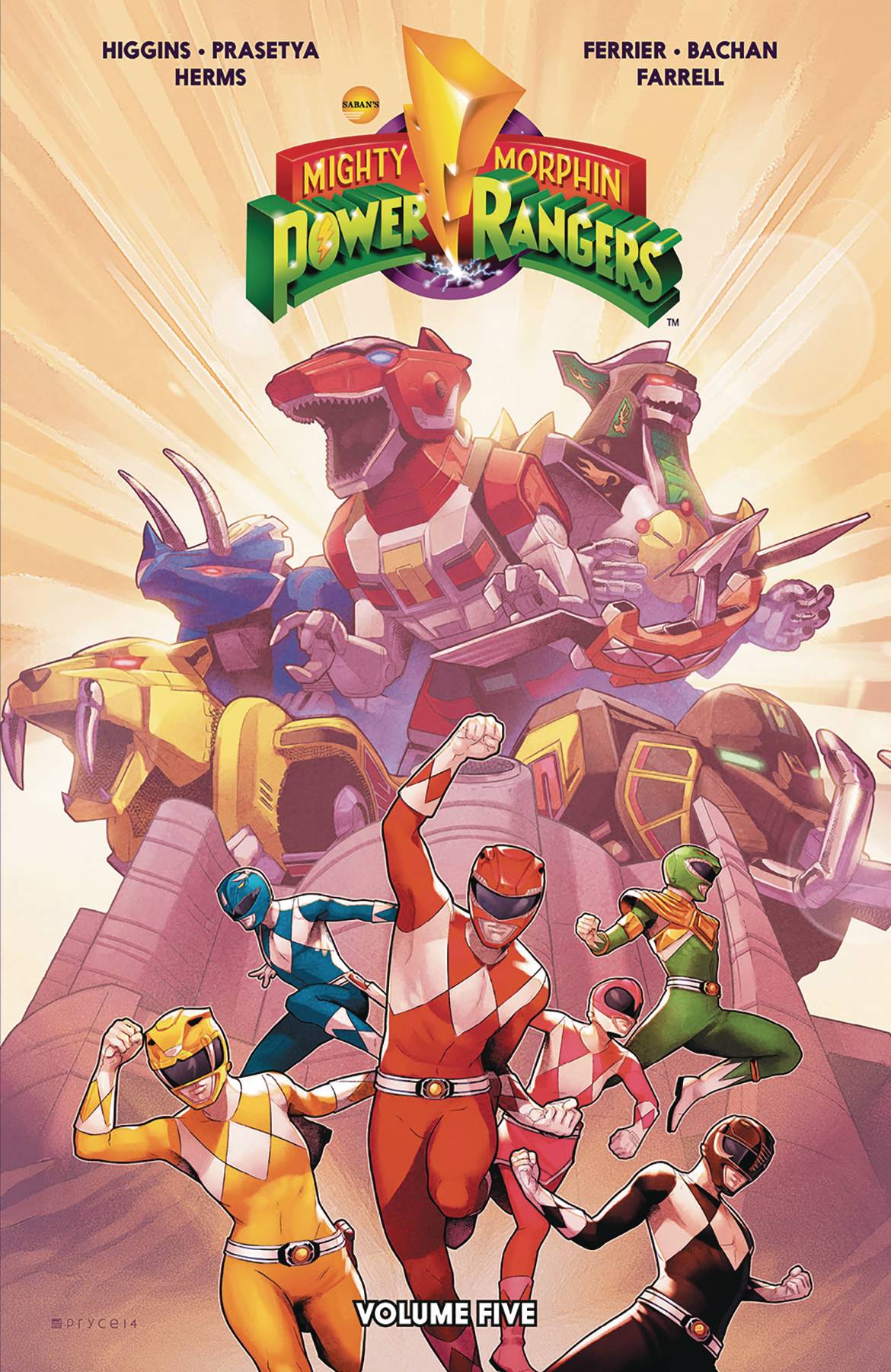 MIGHTY MORPHIN POWER RANGERS TP VOL 05 (DEC171223) (C: 0-1-2