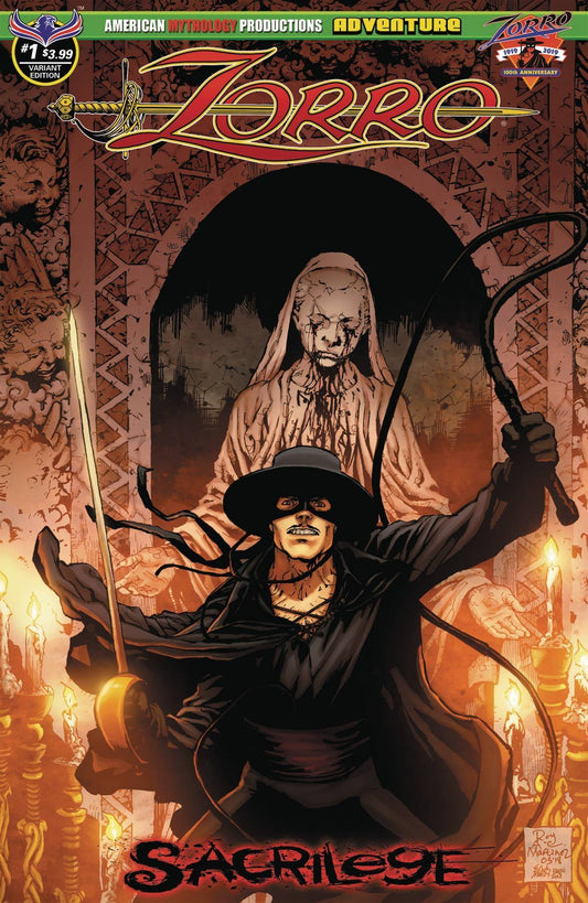 ZORRO SACRILEGE #1 MARTINEZ POSSESSION CVR (O/A)