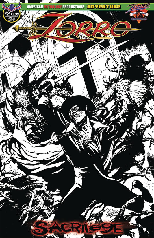 ZORRO SACRILEGE #2 LTD ED CVR (O/A)