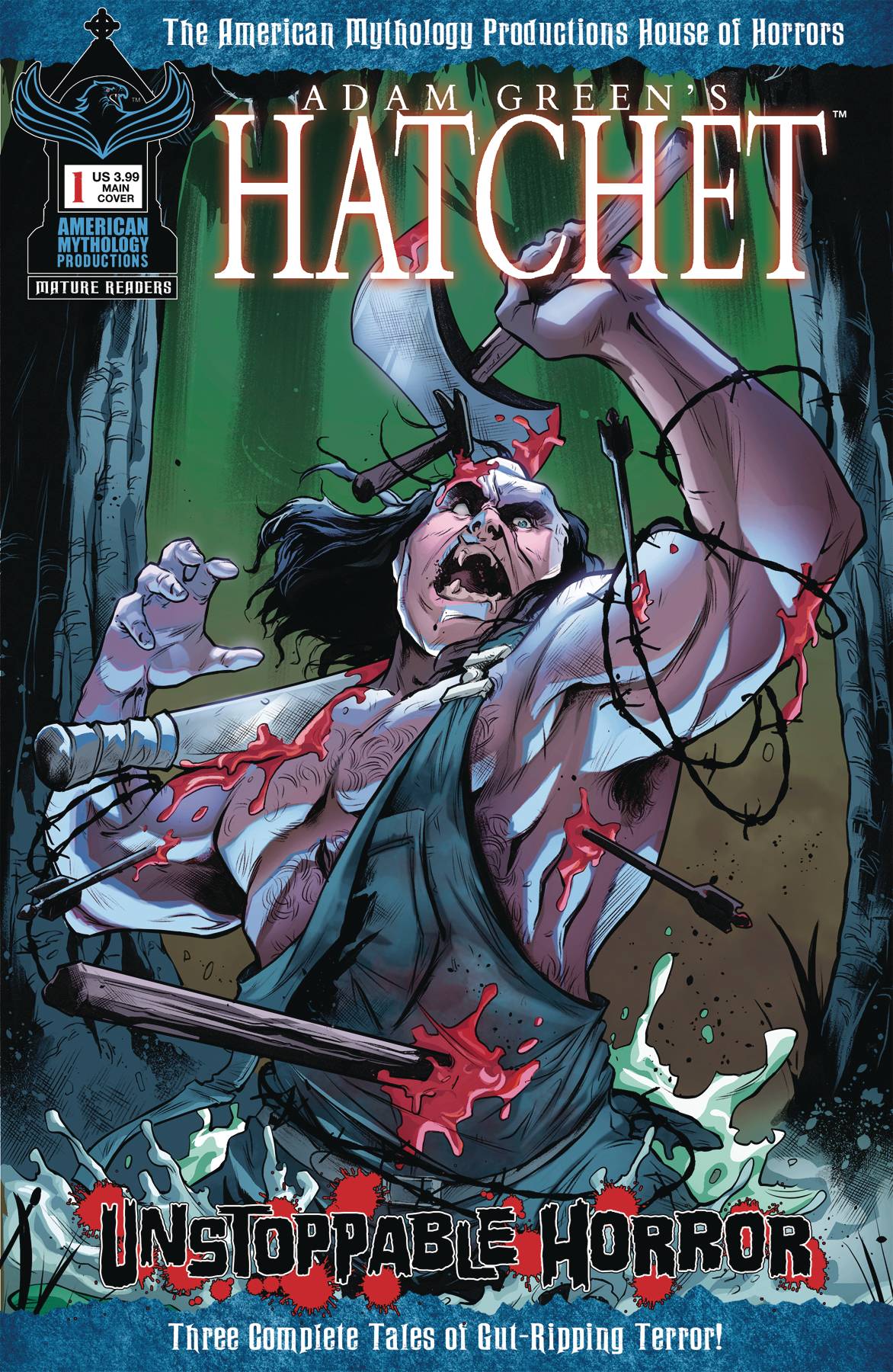 HATCHET UNSTOPPABLE HORROR #1 CVR A MAIN CARRATU (O/A) (MR)