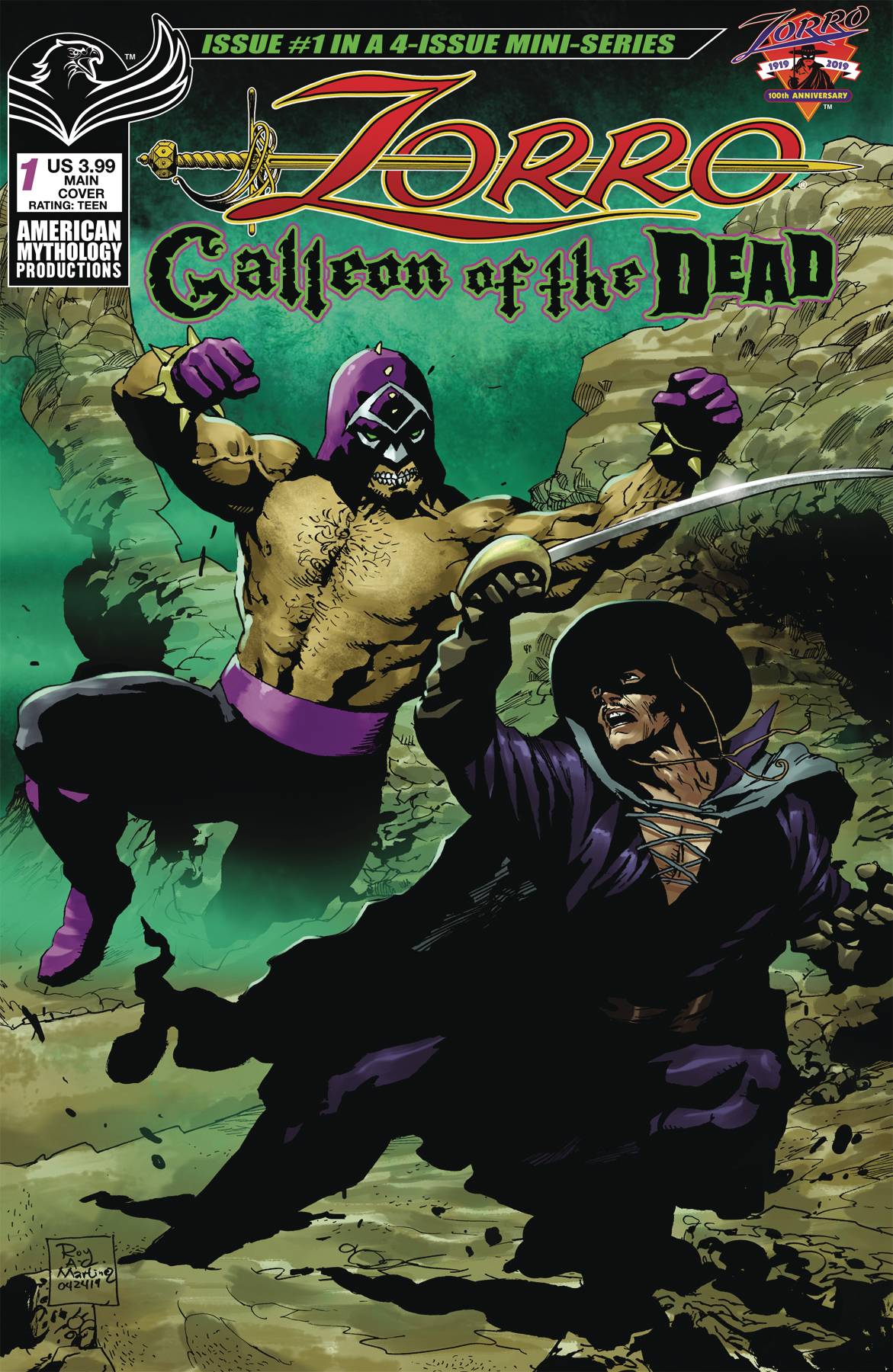 ZORRO GALLEON OF DEAD #1 CVR A MARTINEZ (O/A)