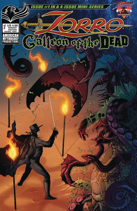 ZORRO GALLEON OF DEAD #1 CVR B WOLFER (O/A)