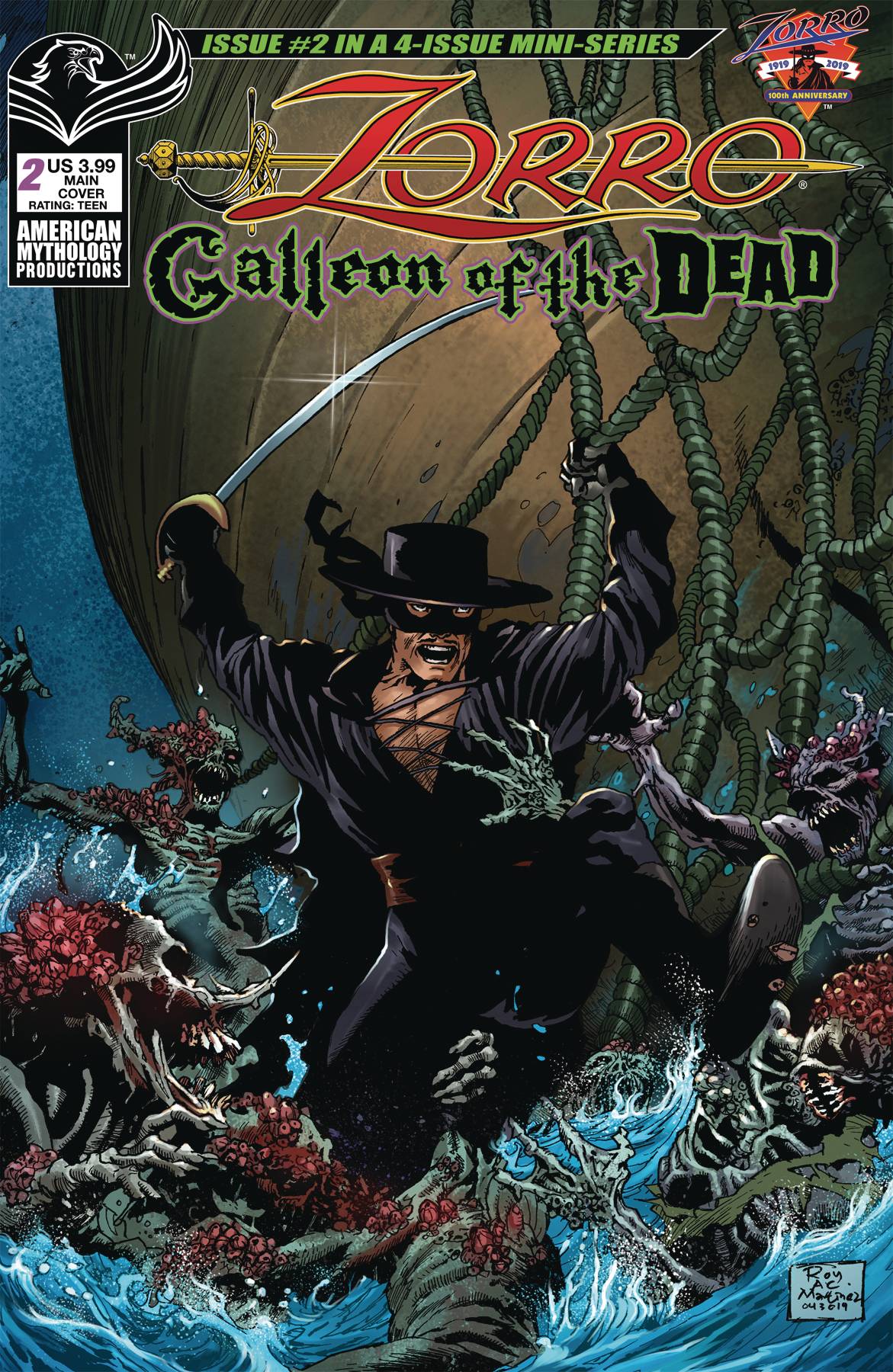 ZORRO GALLEON OF DEAD #2 CVR A MARTINEZ (O/A)