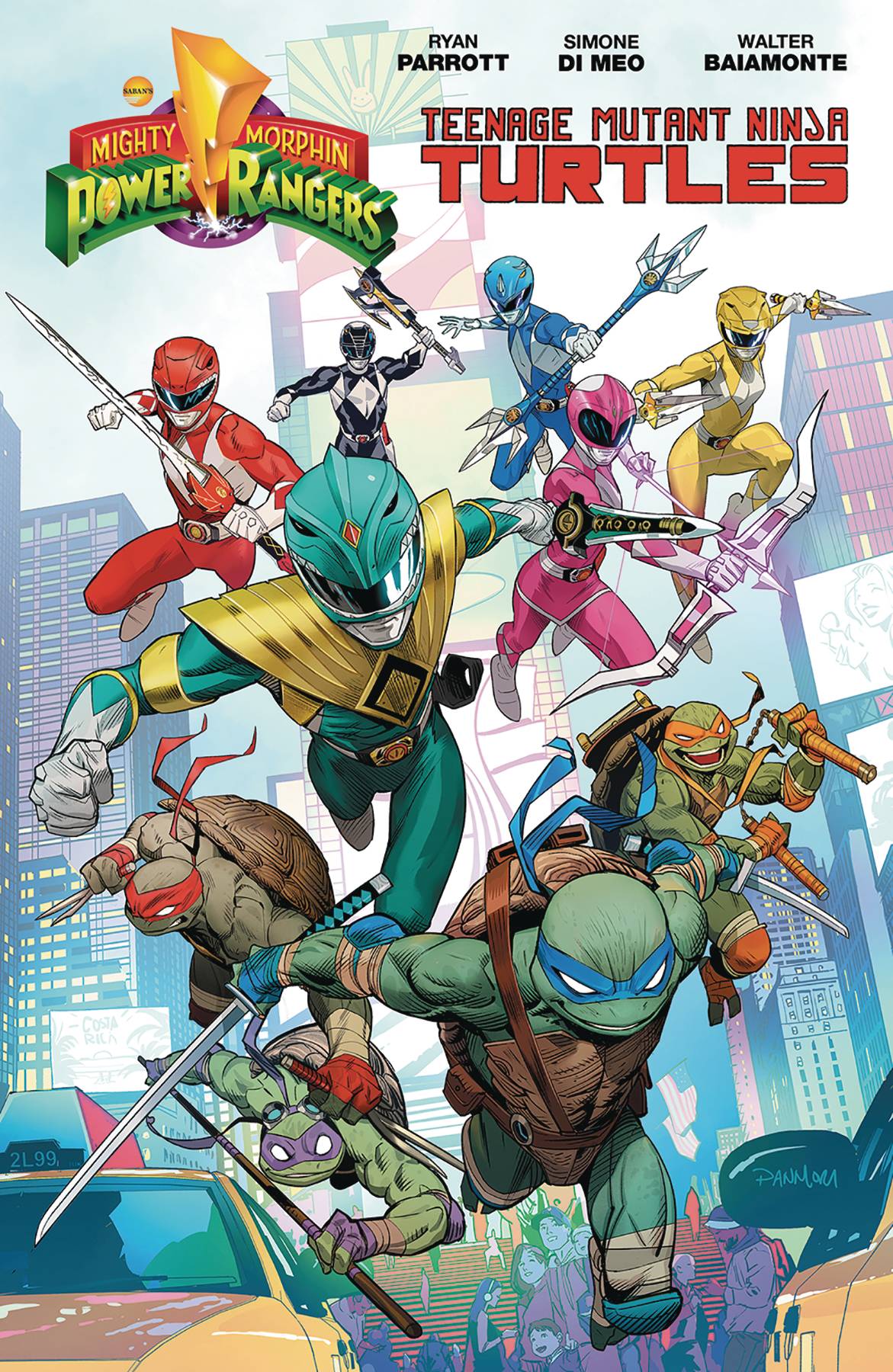 POWER RANGERS TEENAGE MUTANT NINJA TURTLES TP (APR201349) (C