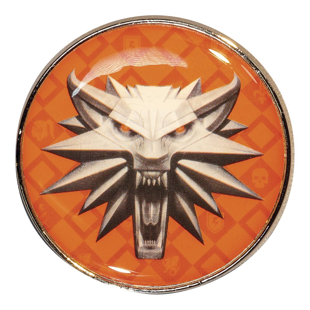 WITCHER 3 SCHOOL OF WOLF ENAMEL PIN (JUL200312)