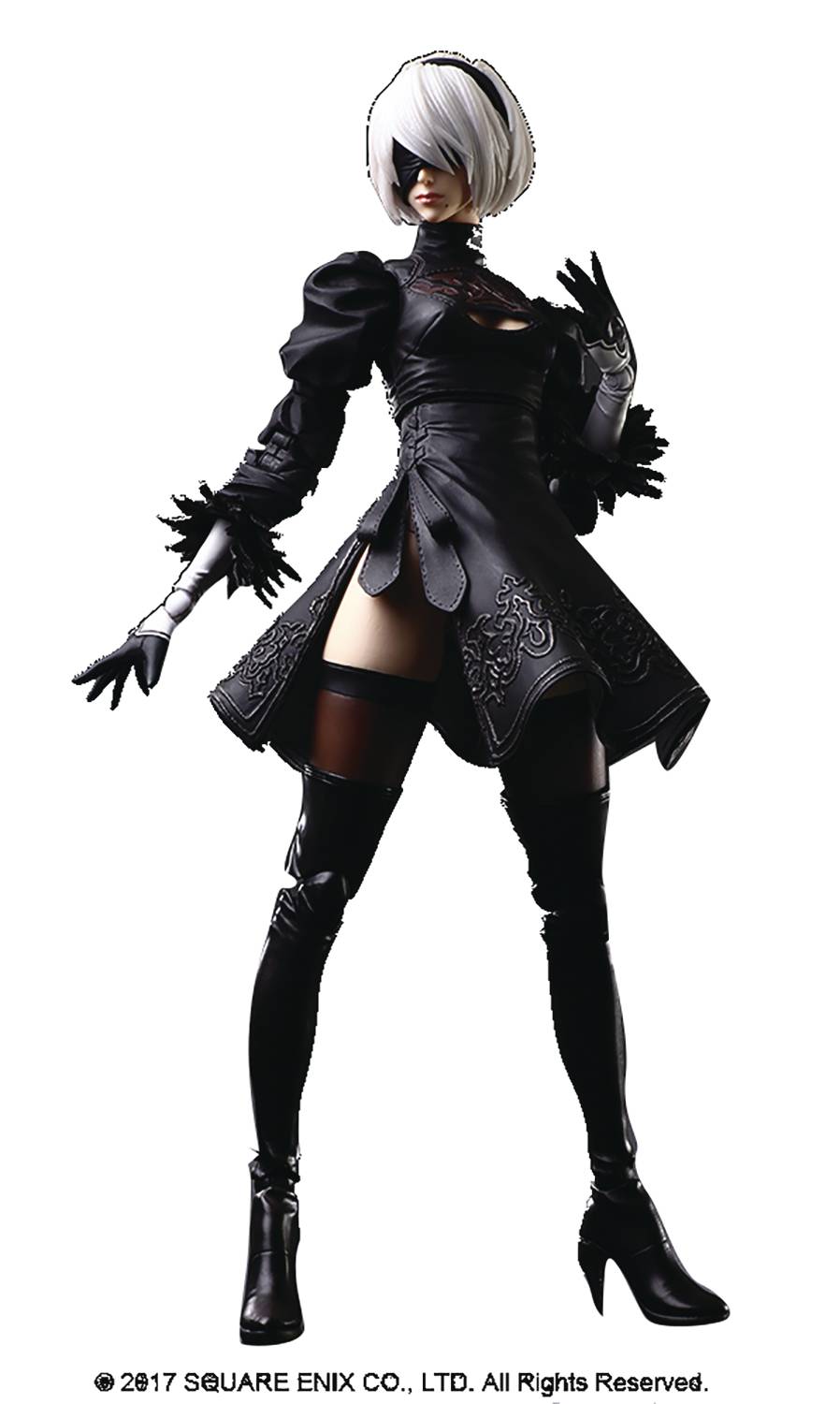 NIER AUTOMATA PLAY ARTS KAI 2B YORHA NO 2 TYPE B AF DLX VER