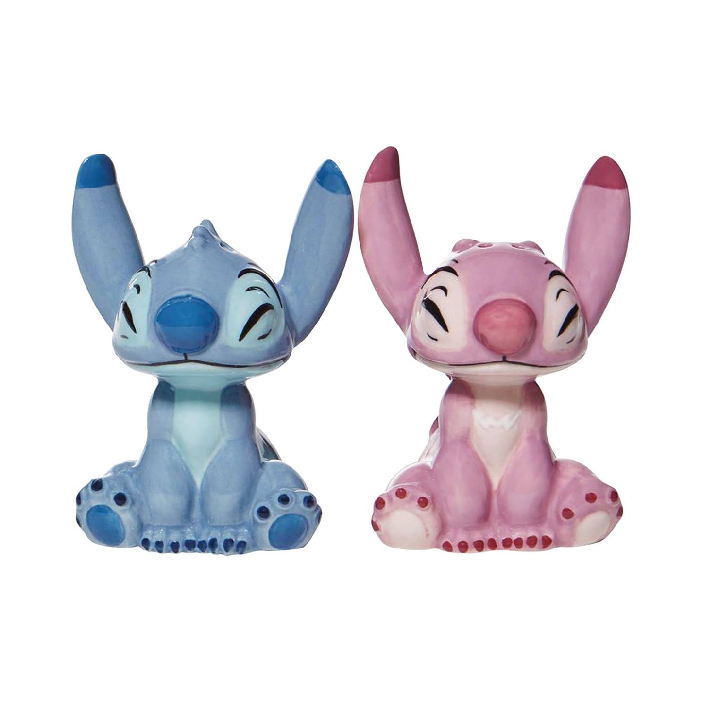 DISNEY STITCH AND ANGEL SALT & PEPPER SHAKER (JUN228802) (C: