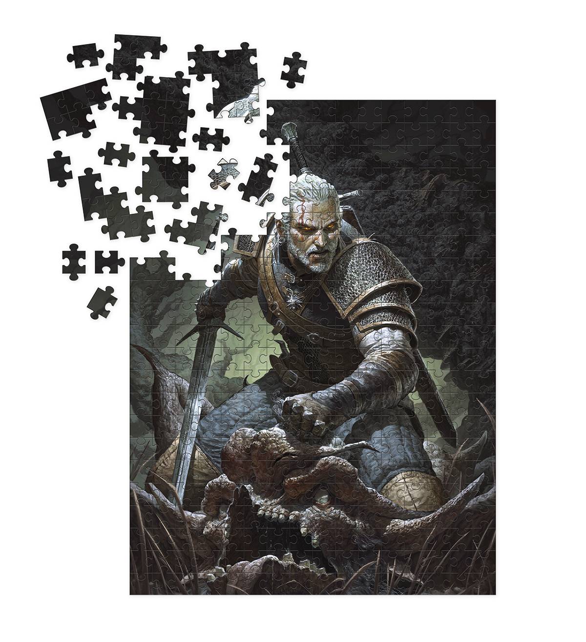 WITCHER 3 WILD HUNT GERALT PUZZLE (O/A) (C: 0-1-2)