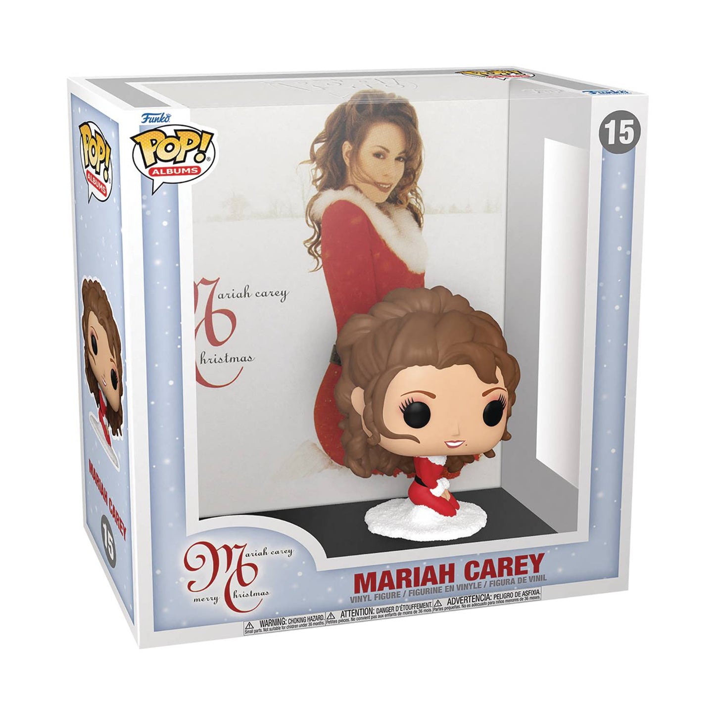 POP ALBUMS MARIAH CAREY MERRY CHRISTMAS VINYL FIG (C: 1-1-2)