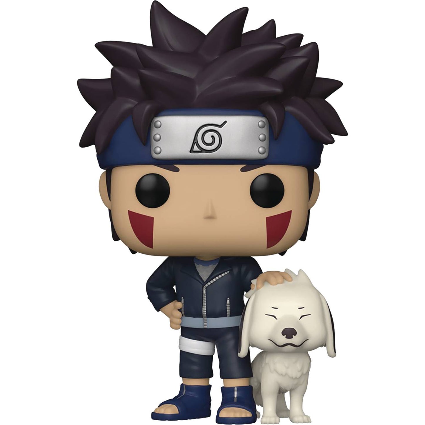 POP ANIMATION NARUTO KIBA W/ AKAMARU VINYL FIG (APR219723) (