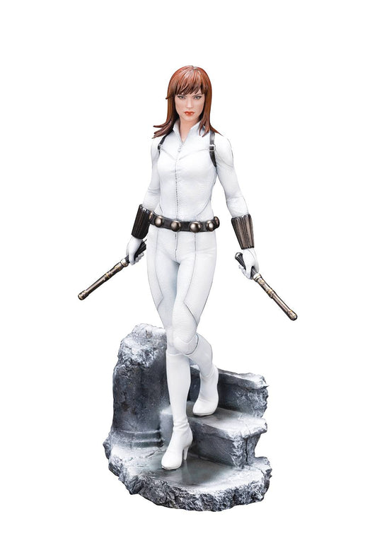 MARVEL UNIV BLACK WIDOW WHITE COSTUME PX ARTFX PREMIER (NET)