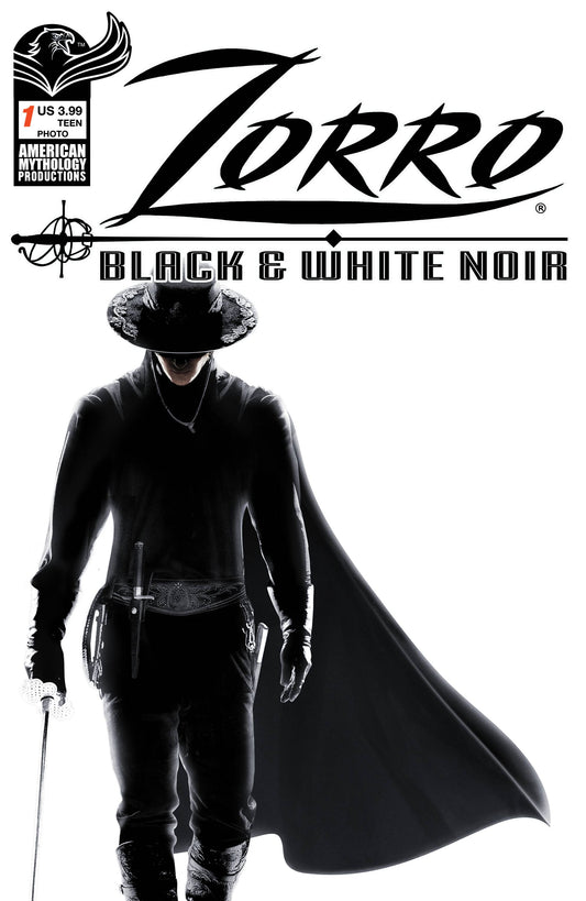 ZORRO BLACK & WHITE NOIR #1 CVR C PHOTO (O/A)